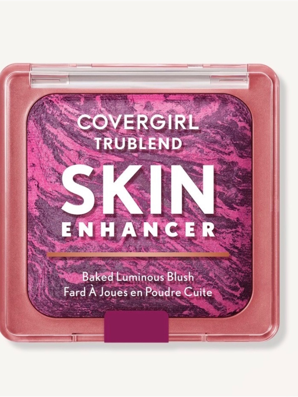 Nwt - COVERGIRL TruBlend Skin Enhancer Baked Luminous Blush - Vibrant Pink